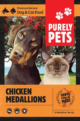 Purely Pets: Chicken Medallions