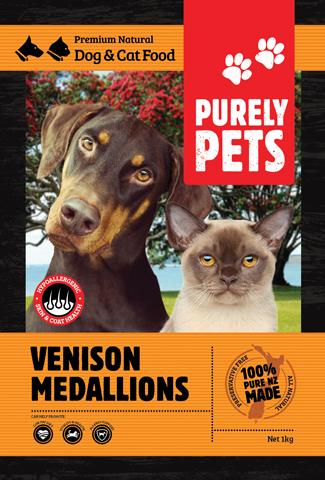 Purely Pets: Venison Medallions