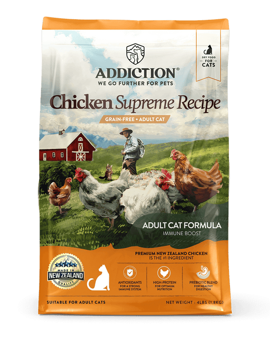 Addiction: Grain Free Chicken Supreme Recipe Adult (Cat)